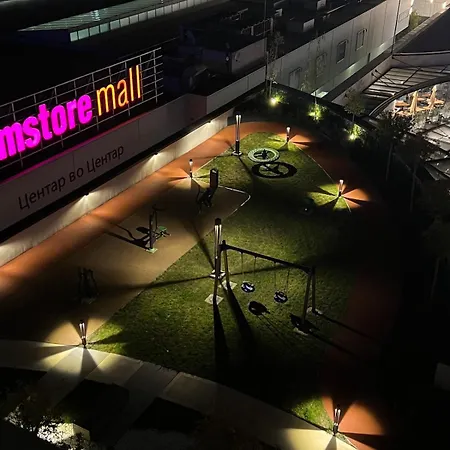 - Stylish 1br With 2 Balconies - View & Free Parking Apartamento Skopie